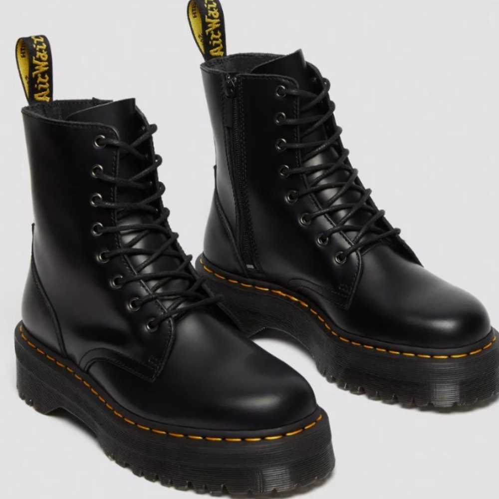 JADON BOOT SMOOTH LEATHER PLATFORMS